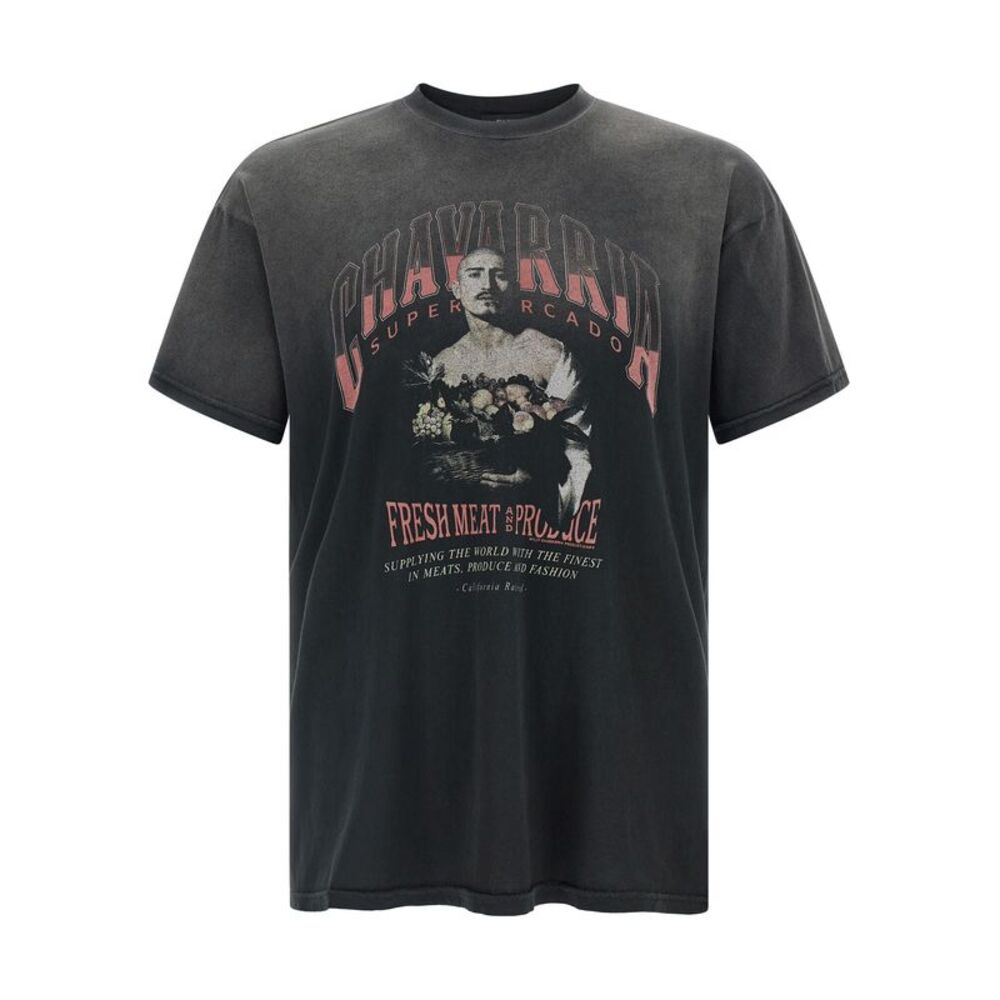 WILLY CHAVARRIA Black Cotton Men's T-Shirt